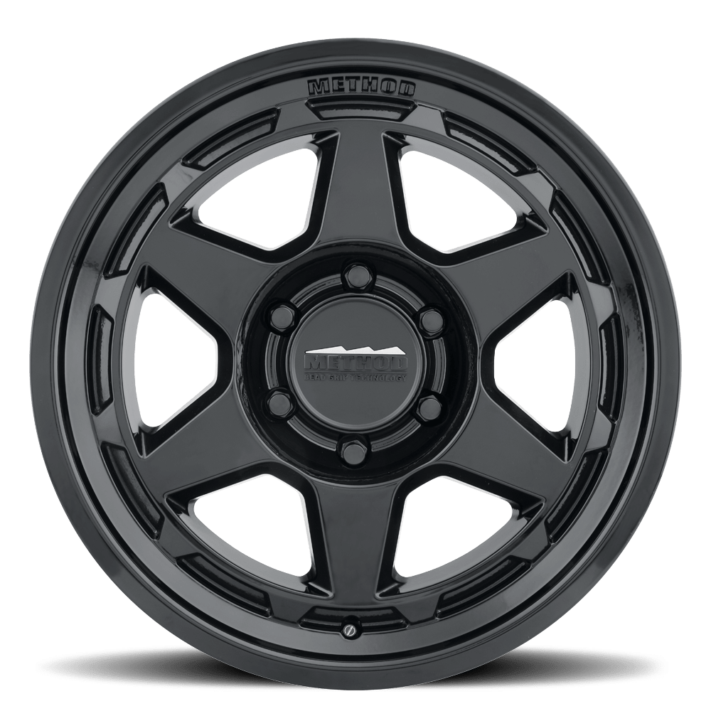 Method Race Wheels | MR708 HD Bead Grip | Gloss Black - Sniper Custom Trucks