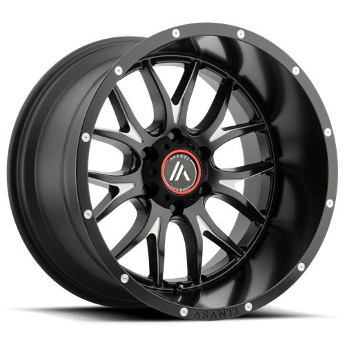 AB807 17X9 6X5.5 S-BLK MILL -12MM