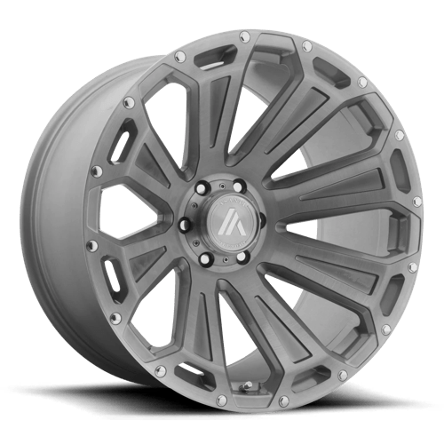 AB813 20X12 6X135 TITANIUM-BRUSHED -40