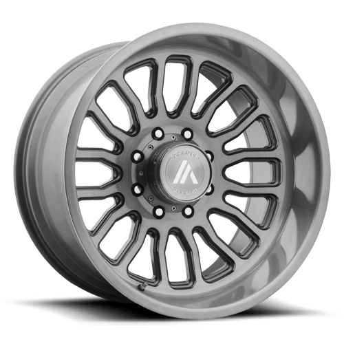 AB815 20X10 8X170 TITANIUM-BRUSH -12MM