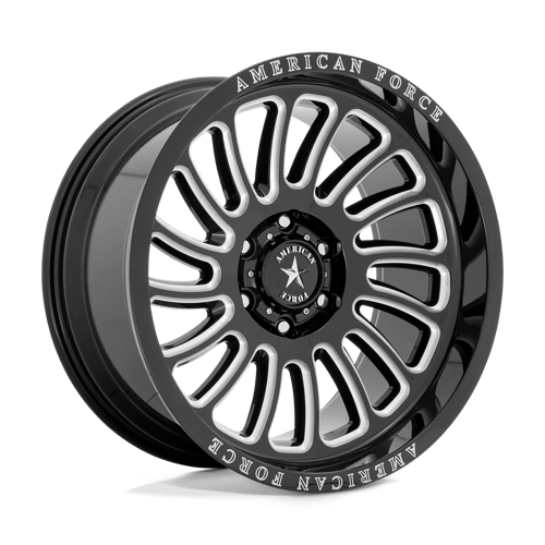 AC004 VULCAN 22X10 6X135 GBLK MILL -18 L