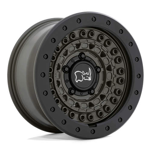 BARRICADE 17X8.5 6X120 67 OD-GRN-BLK +10