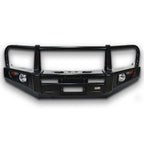 DOBINSONS BULL BAR BLACK DELUXE FOR NISSAN NAVARA/FRONTIER D23/NP300 2015 - 2020 - BU45 - 3700 - Sniper Custom Trucks