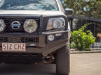 DOBINSONS BULL BAR BLACK DELUXE FOR NISSAN NAVARA/FRONTIER D23/NP300 2015 - 2020 - BU45 - 3700 - Sniper Custom Trucks