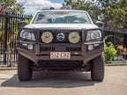 DOBINSONS BULL BAR BLACK DELUXE FOR NISSAN NAVARA/FRONTIER D23/NP300 2015 - 2020 - BU45 - 3700 - Sniper Custom Trucks