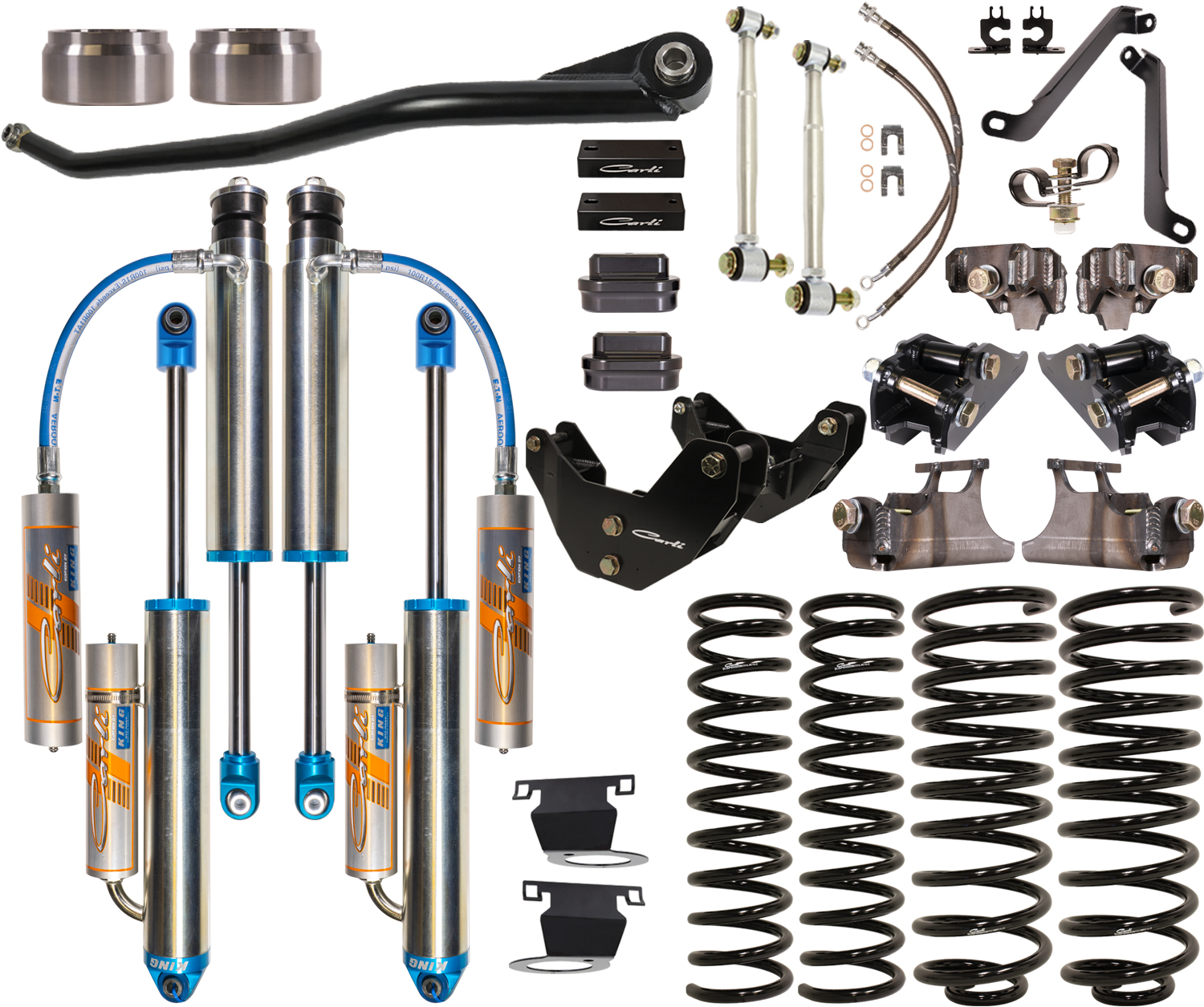 Carli Suspension 2014-2025 Ram 2500 Dominator System 3.25" Lift