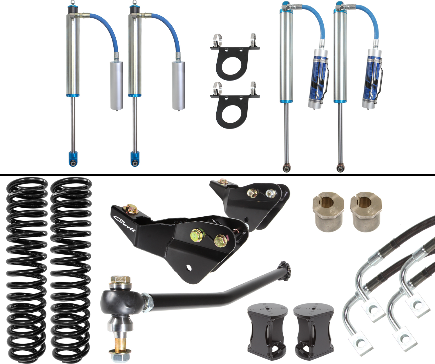 Carli Suspension 2017-2022 Ford Super Duty Pintop System 4.5"/5.5" Lift