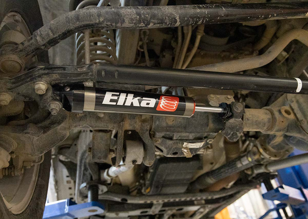 Elka Suspension Oe Replacement Steering Damper For Jeep Wrangler (Jl), 2018 To 2024 (Except Hydrid Models) - Sniper Custom Trucks