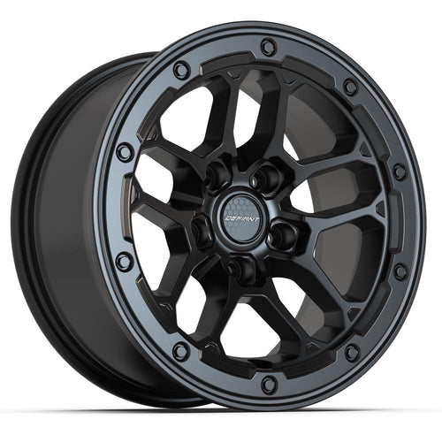 DEFIANT DF01 17x8 5x127 12et Satin Black Wheel - Sniper Custom Trucks