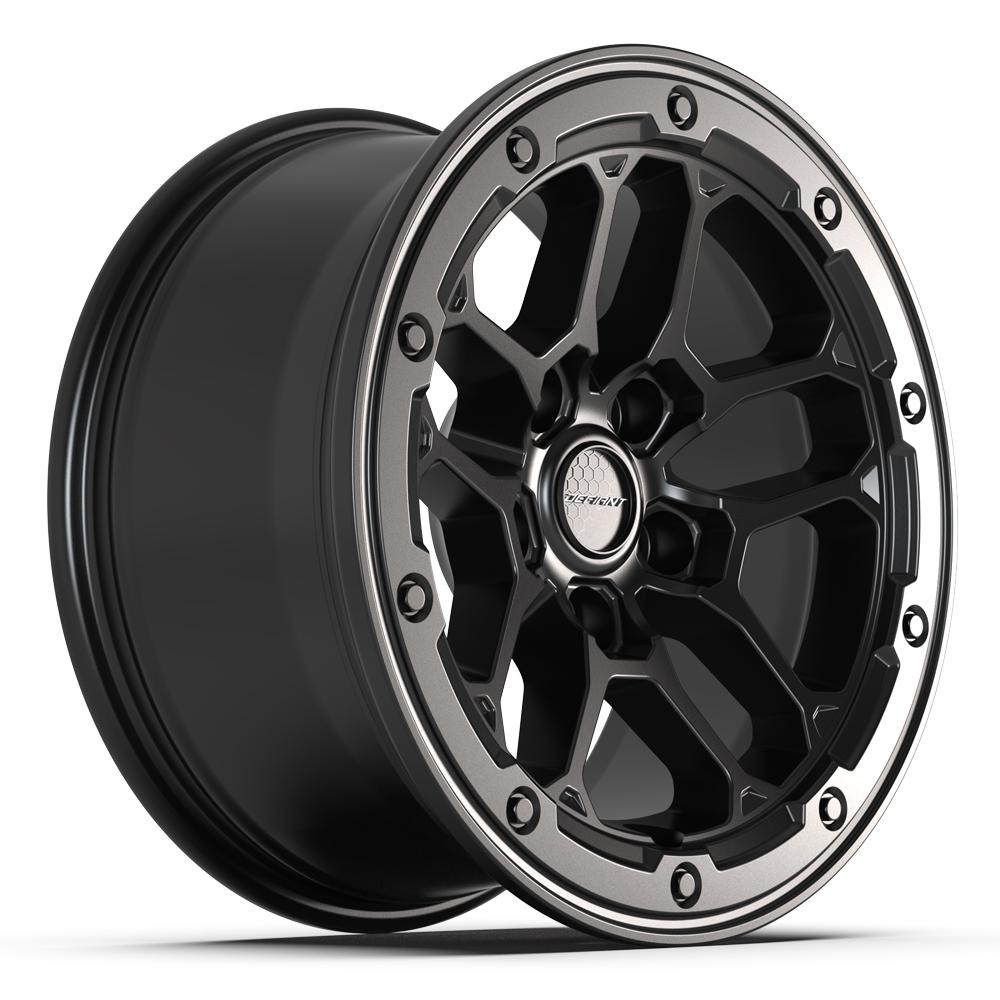 DEFIANT DF01 17x8 5x127 12et Satin Black Wheel