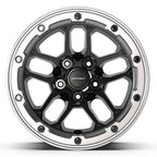 DEFIANT DF01 17x8 5x127 12et Gloss Black with Milled Edge Wheel
