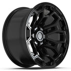 DEFIANT DF03 18x9 6x139.7 -12et Gloss Black Wheel