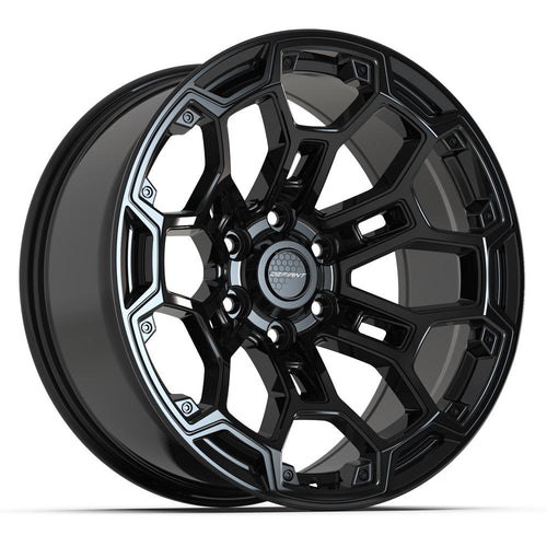 DEFIANT DF03 20x9 6x139.7 - 12et Gloss Black Wheel - Sniper Custom Trucks