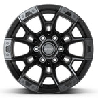 DEFIANT DF04 17x9 6x135 12et Satin Black Wheel