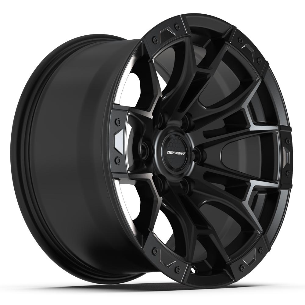 DEFIANT DF04 17x9 6x135 12et Satin Black Wheel