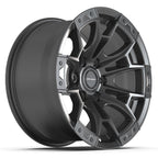 DEFIANT DF04 17x9 6x135 12et Dark Satin Charcoal Wheel