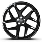 DEFIANT DF05 22x10 5x108 37et Gloss Black Wheel