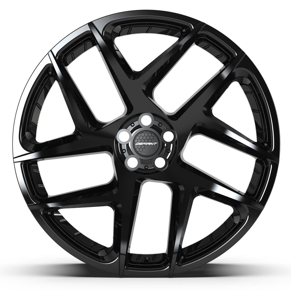 DEFIANT DF05 22x10 5x108 37et Gloss Black Wheel
