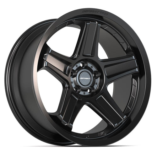 DEFIANT DF07 20x9.5 5x115 15et Satin Black Wheel - Sniper Custom Trucks