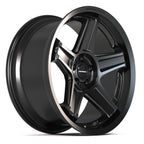 DEFIANT DF07 20x9.5 5x115 15et Satin Black Wheel