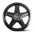 DEFIANT DF07 20x10.5 5x115 26et Satin Black Wheel
