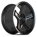 DEFIANT DF07 20x10.5 5x115 26et Satin Black Wheel
