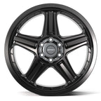 DEFIANT DF07 22x10 6x139.7 -12et Satin Black Wheel