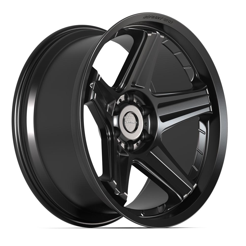 DEFIANT DF07 22x10 6x139.7 -12et Satin Black Wheel