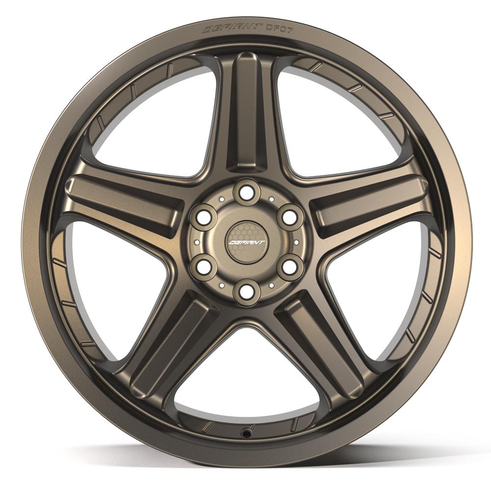 DEFIANT DF07 22x10 6x139.7 -12et Satin Bronze Wheel