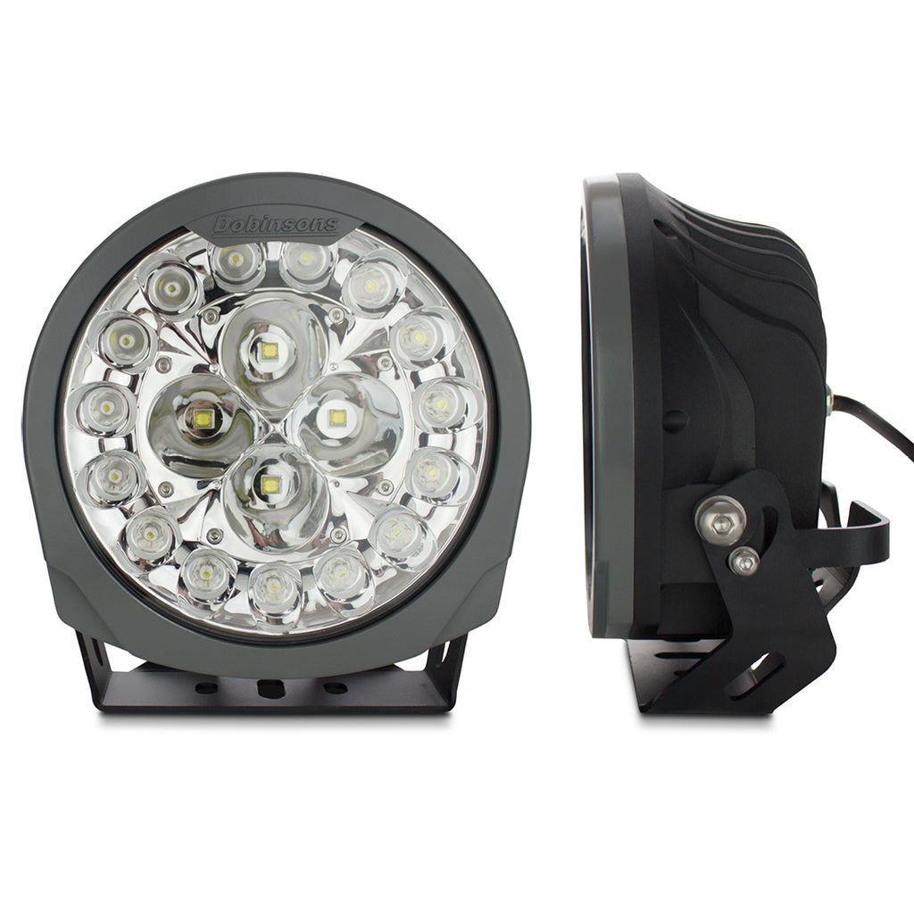 DOBINSONS ZENTH 8.25" 135 WATT LED DRIVING LIGHT (PAIR) (DL80-3773K)