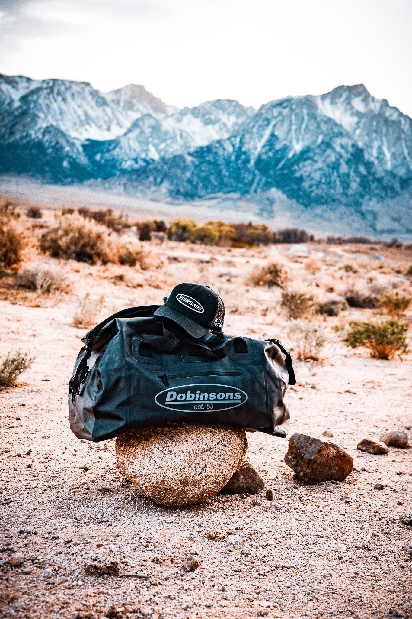 Dobinsons Black Trucker Hat (PG00-2355)