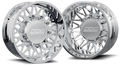 Dually Wheels The Mesh Forged 22x8.25 8x200 Polished SS Fronts