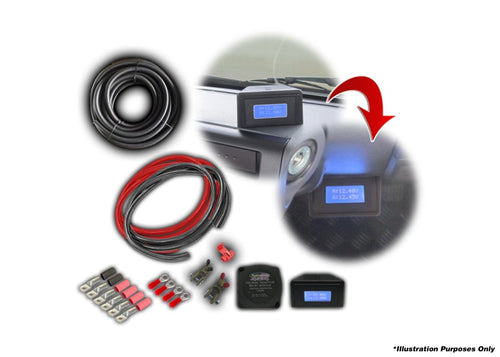 DOBINSONS 140 AMP DUAL BATTERY KIT - EA80 - 3830 - Sniper Custom Trucks