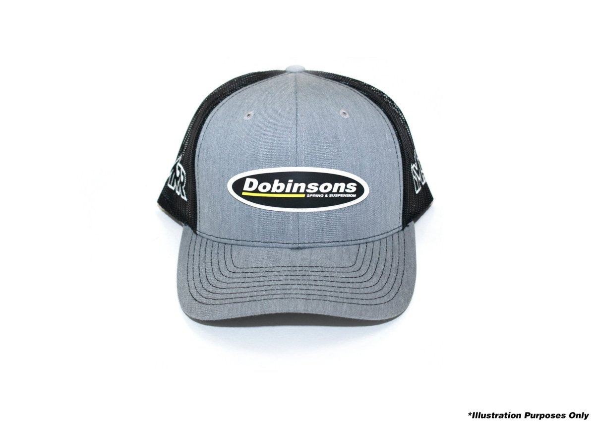 Dobinsons Richardson 112 Grey/Black Trucker Hat (HAT - 112 - HGB - A) - Sniper Custom Trucks