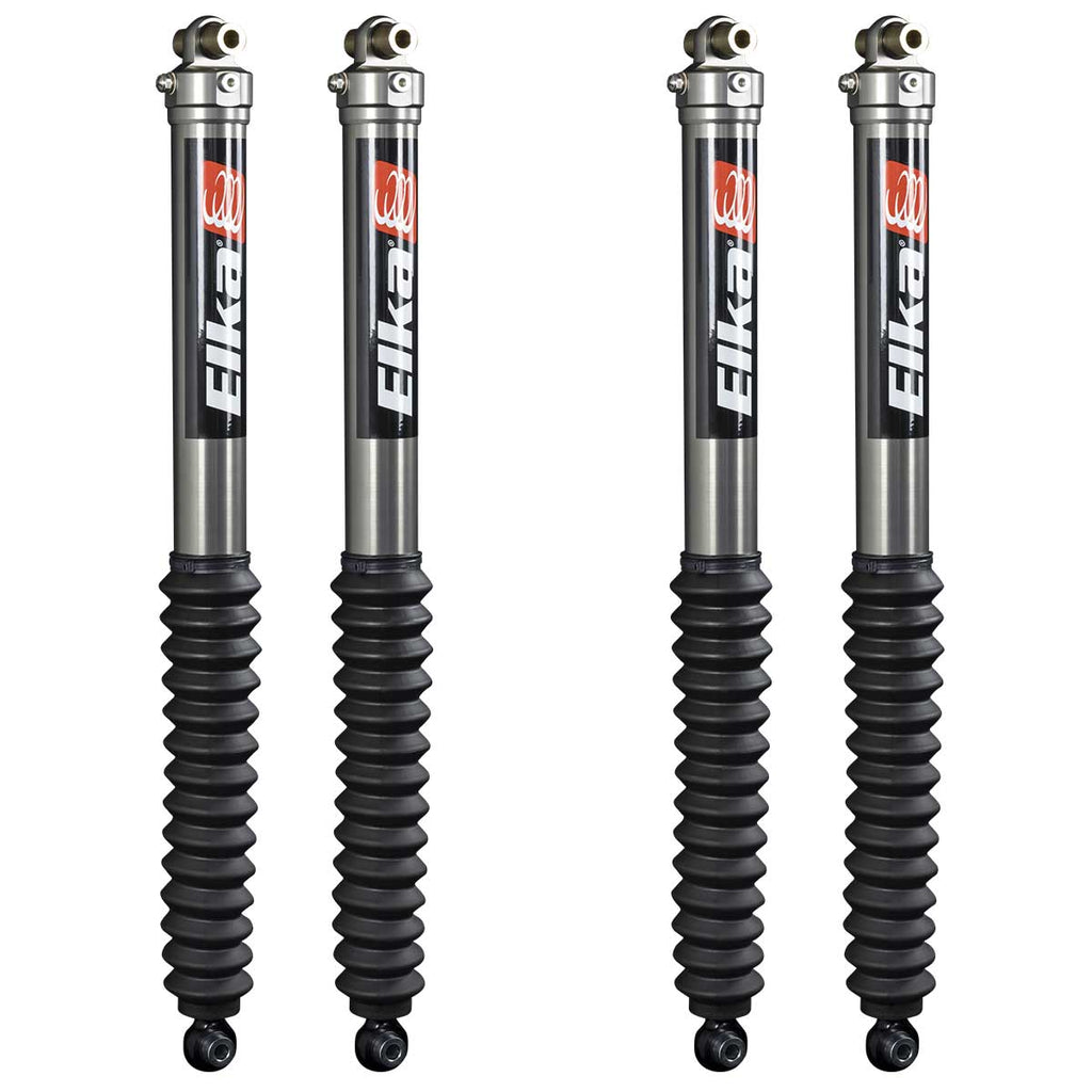 Elka Suspension 2.0 Ifp Front & Rear Kit Shocks For Jeep Wrangler (Jl), 2018 To 2024 (Except Hydrid Models) (Jl, 3.5 In. To 4 In. Lift) - Sniper Custom Trucks