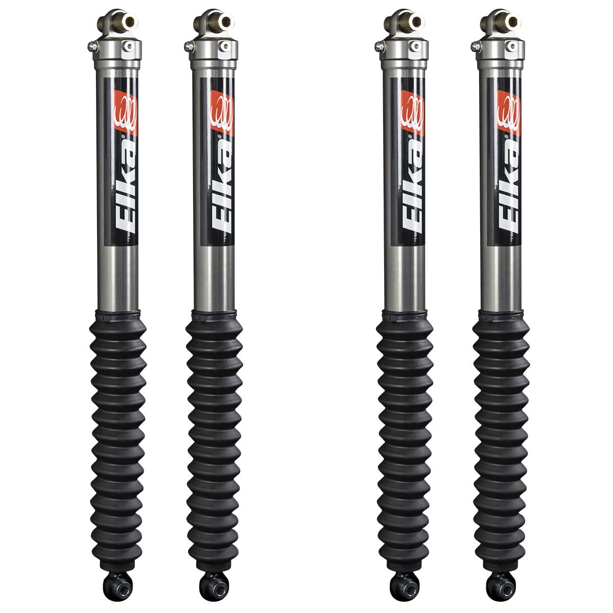 Elka Suspension 2.0 Ifp Front & Rear Kit Shocks For Jeep Wrangler (Jl), 2018 To 2024 (Except Hydrid Models) (Jl, 3.5 In. To 4 In. Lift) - Sniper Custom Trucks