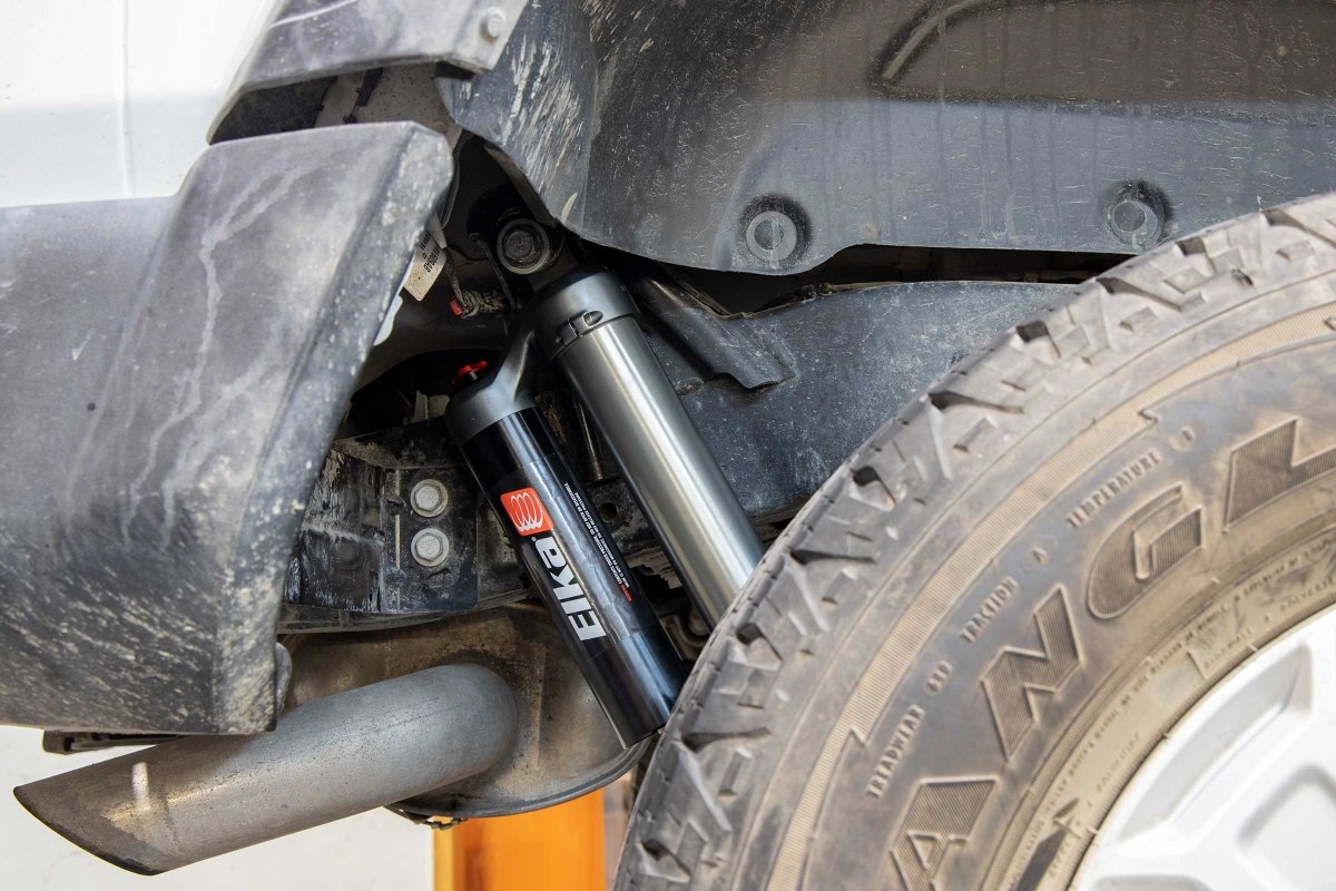 Elka Suspension 2.5 Dc Reservoir Front & Rear Kit Shocks For Jeep Wrangler (Jl), 2018 To 2024 (Except Hydrid Models) (Jl, 3.5 In. To 4 In. Lift) - Sniper Custom Trucks