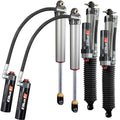 Elka Suspension 3.0 Dc Reservoir Front & Rear Kit Shocks For Jeep Wrangler (Jl), 2018 To 2024 (Except Hydrid Models) (Jl, 3.5 In. To 4 In. Lift) - Sniper Custom Trucks