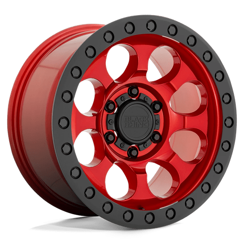 BR RIOT 17X9 5X127 -18 71 CNDY RED BLK