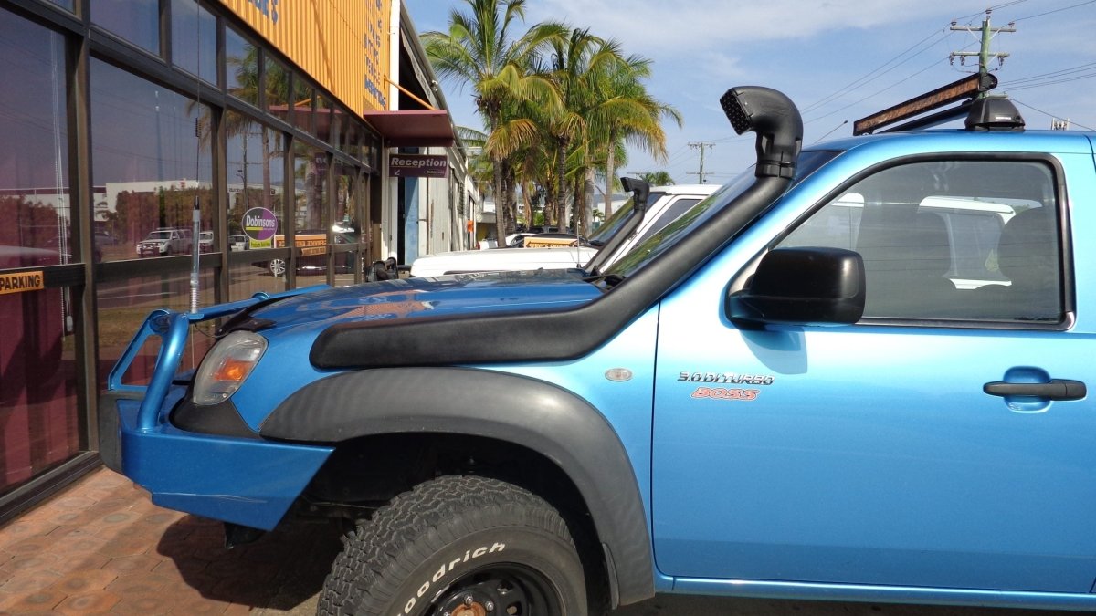 DOBINSONS SNORKEL KIT FOR FORD RANGER PJ/PK 3.0 DIESEL - LEFT SIDE MOUNT - SN19 - 3316 - Sniper Custom Trucks