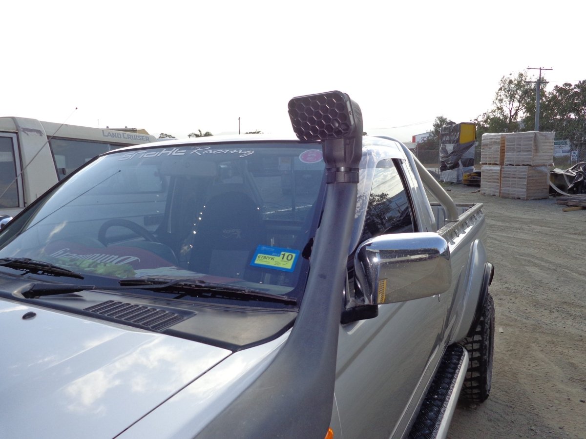 DOBINSONS SNORKEL KIT FOR NISSAN NAVARA/FRONTIER D22 2.5L & 3.0L DIESEL - LEFT SIDE MOUNT - SN45 - 3382 - Sniper Custom Trucks