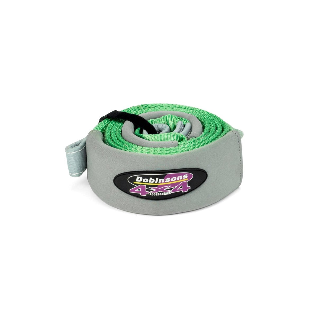 DOBINSONS GREEN 10' LONG TREE STRAP - 12,000 KGS - SS80 - 3827 - Sniper Custom Trucks