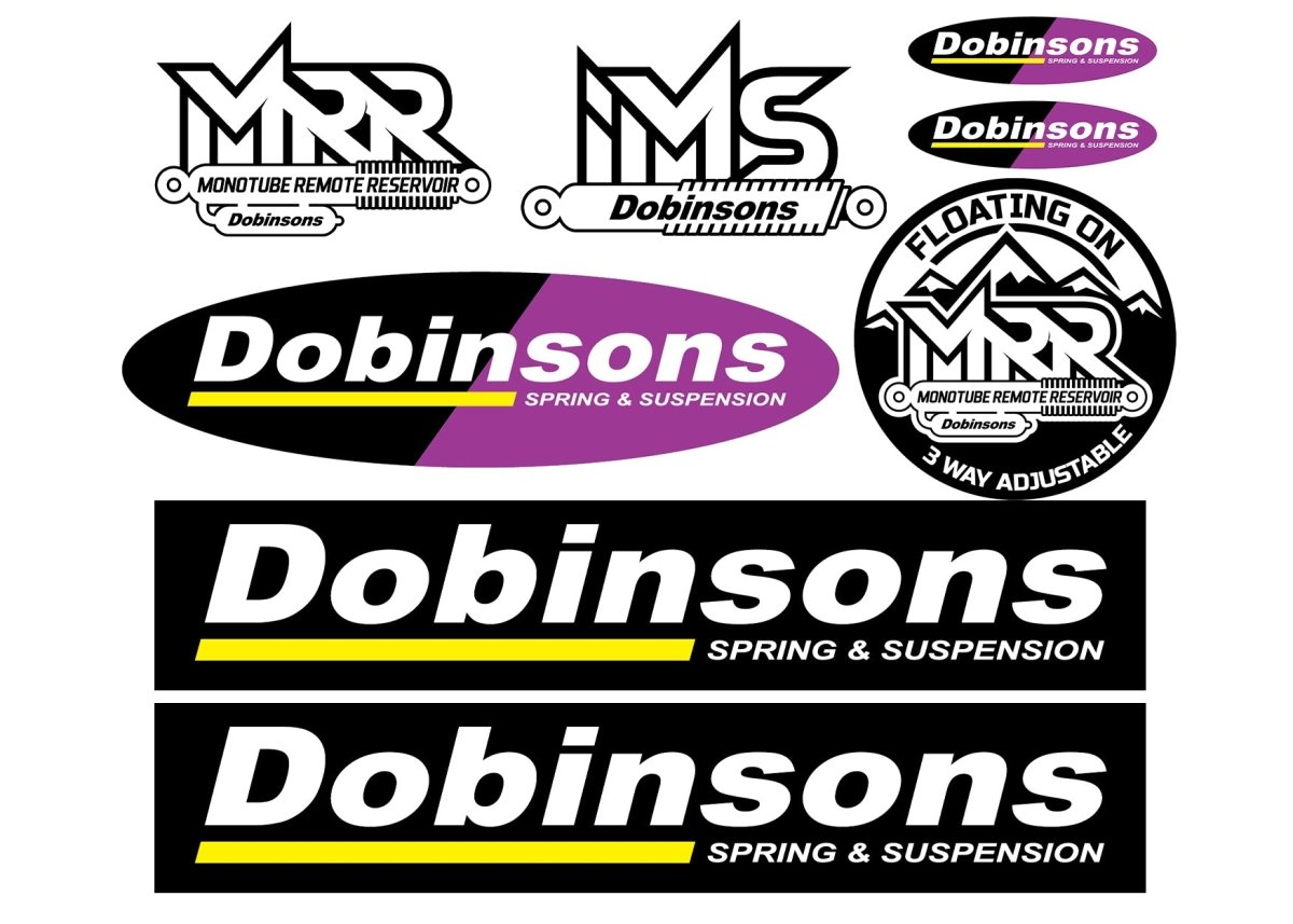 DOBINSONS MULTI STICKER SHEET - PG00 - 2359 - Sniper Custom Trucks