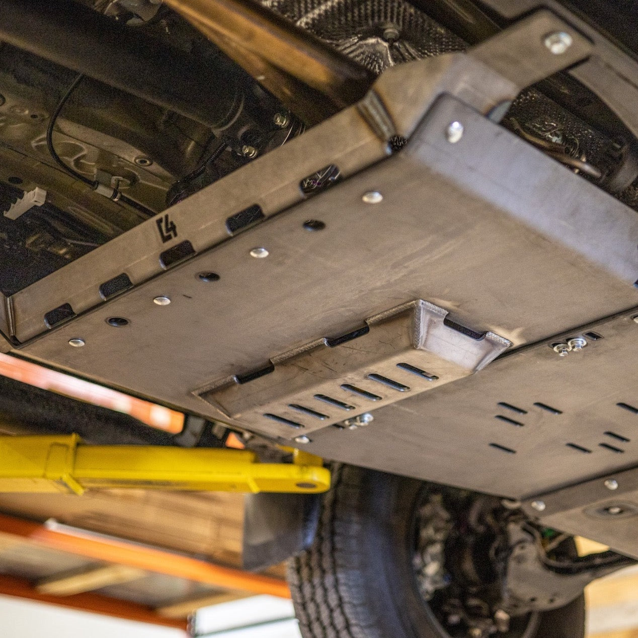 high-quality tacoma rear skid plate