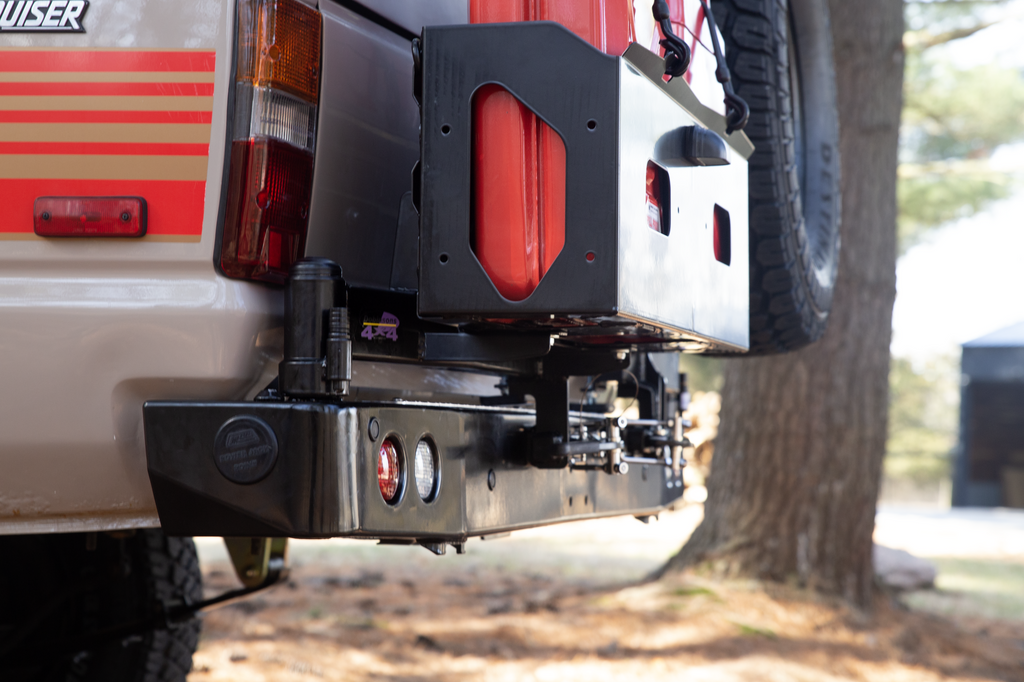 Dobinsons Rear Bumper With Swing Outs for Toyota Landcruiser 60 Series 1986+ Models (BW80-4132)