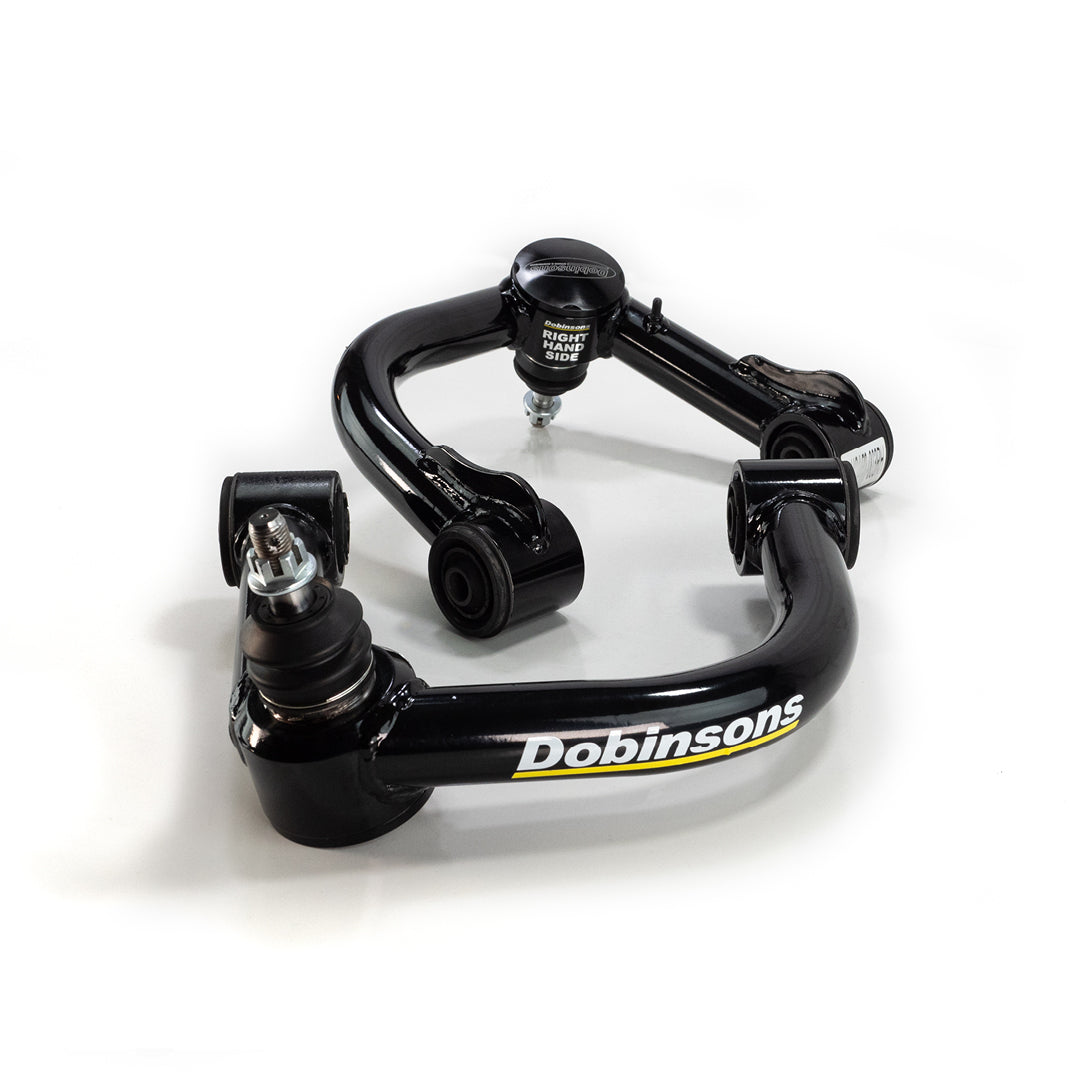 DOBINSONS UCA PAIR TUBULAR STEEL SERIES FOR TOYOTA HILUX / TACOMA / FORTUNER (WITH BALLJOINTS PRESSED) - UCA59-003K