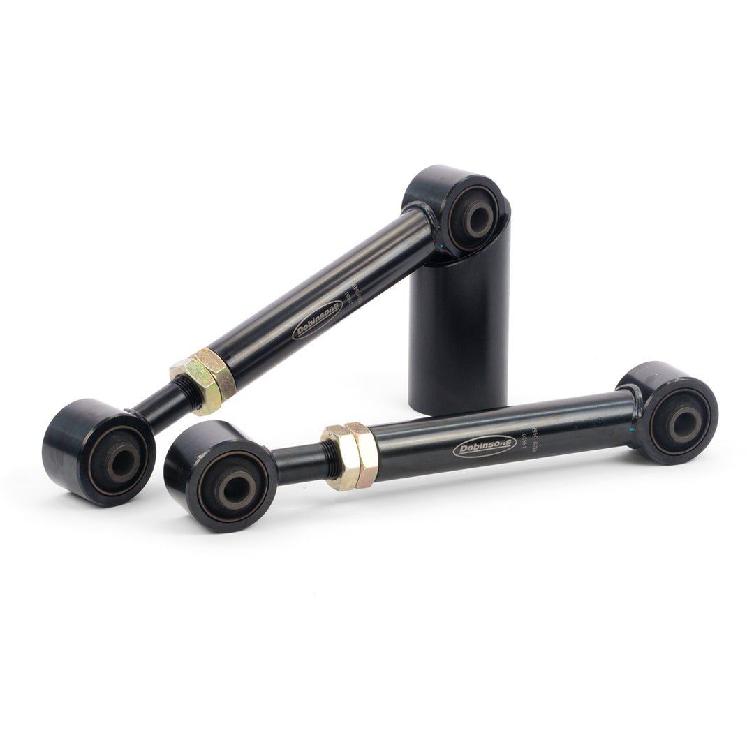 DOBINSONS REAR ADJUSTABLE TUBULAR STEEL SERIES UPPER TRAILING ARMS (PAIR) - TOYOTA LAND CRUISER 80 SERIES & LX450 - WA59 - 545K - Sniper Custom Trucks