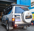 Dobinsons Rear Bumper With Swing Outs for Toyota Landcruiser Prado 90 (BW80 - 4142) - Sniper Custom Trucks