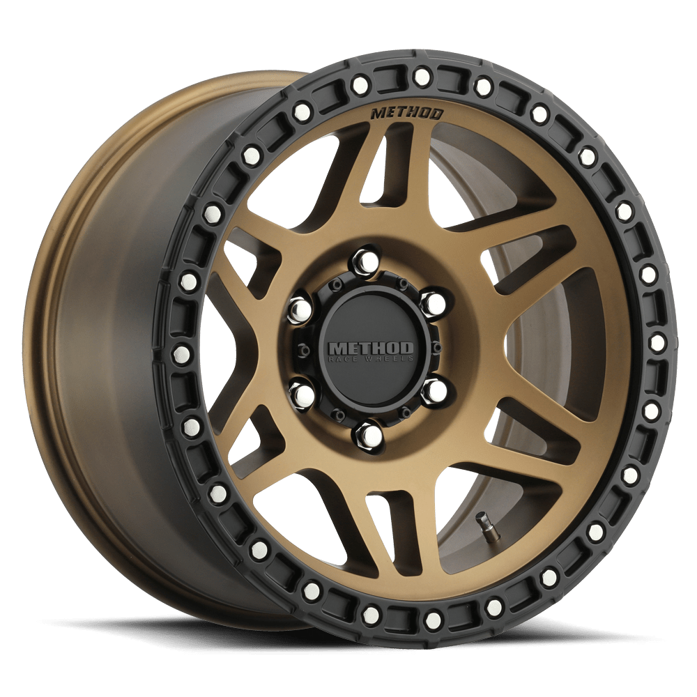 Method Race Wheels | MR312 | Method Bronze - Matte Black Lip - Sniper Custom Trucks