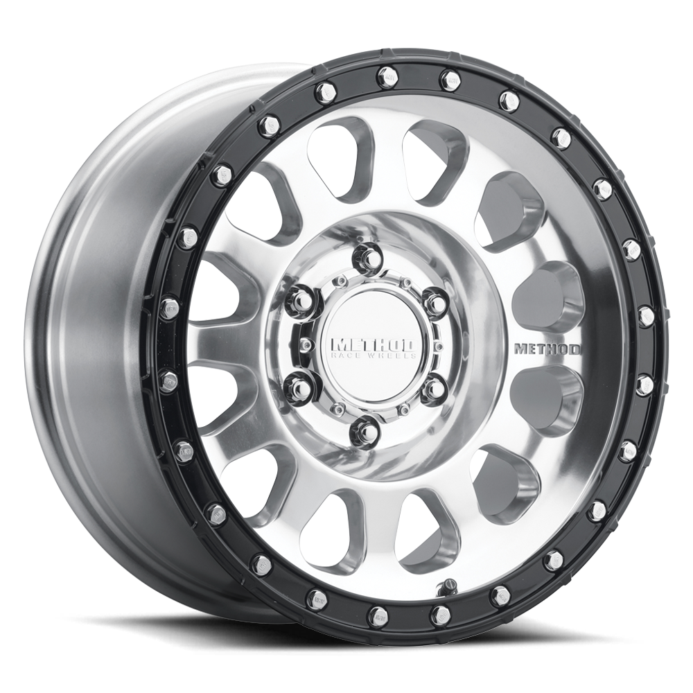 Method Race Wheels | MR315 | Polished - Gloss Black Lip